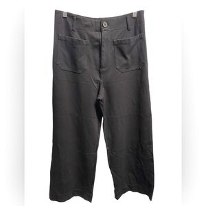 🖤NWOT Classic Jones New York Black Trousers size 10.  Versatile wide leg trouser